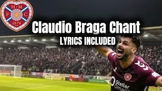 Claudio Braga song Hearts with lyrics | Braga chant Hearts fc