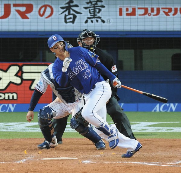 マルチ安打デビューの中日ドラ6・花田旭、前日の岡林負傷で「電話がかかってくるかも」の予感が現実に…激動の一日終える：中日スポーツ・東京中日スポーツ 