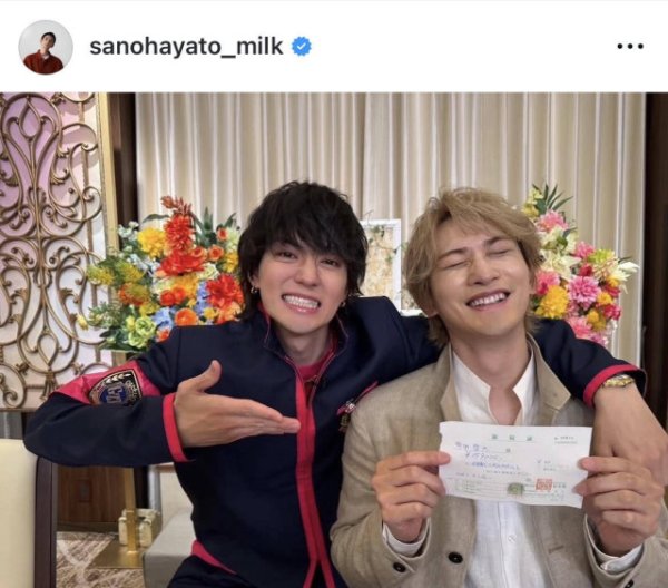 Ｍ！ＬＫ・佐野勇斗、「テッパチ！」で共演　イケメン俳優と再会「愛しのまっちーに会えて嬉しかったです」（スポーツ報知）｜ｄメニューニュース