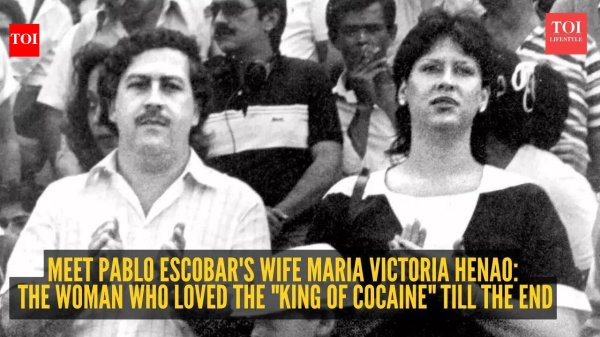 Meet Pablo Escobar’s wife Maria Victoria Henao: The woman who loved the "King of Cocaine" till the end - from teenage bride to life after the Kingpin’s fall - The Times of India