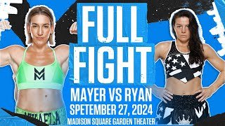 Mayer vs Ryan Was a War! | FULL FIGHT