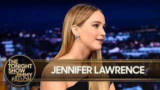 Jennifer Lawrence Is Terrified People Think Die My Love Is Katniss and Edward Fanfic | Tonight Show