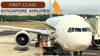 HONEST REVIEW - Flying Singapore Airlines First Class - Singapore to Hong Kong - Boeing 777-300ER