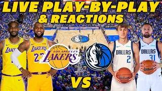 Los Angeles Lakers vs Dallas Mavericks | Live Play-By-Play & Reactions