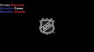 Оттава-Каролина, Коламбус-Тампа, Виннипег-Детройт прогнозы на хоккей 24 января 2026