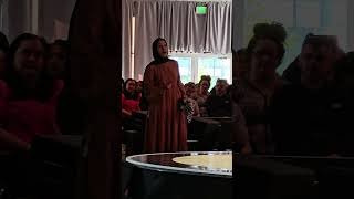 Microsoft's AI chief Mustafa Suleyman INTERRUPTED by protester at company's 50th anniversary event