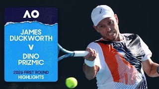 James Duckworth v Dino Prizmic Highlights | Australian Open 2026 First Round