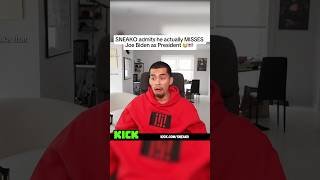 SNEAKO Says He MISSES Joe Biden 😭