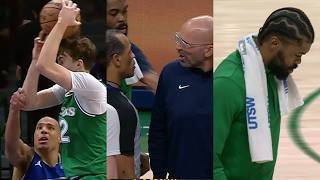 Jason Kidd & Naji Marshall ejected for defending Cooper Flagg after no call & tech