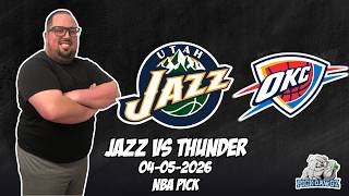 Utah Jazz vs Oklahoma City Thunder 4/5/26 NBA Free Picks & Prediction | NBA Betting Tips