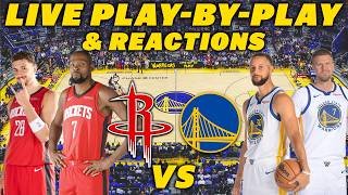 Houston Rockets vs Golden State Warriors | Live Play-By-Play & Reactions