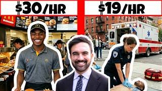 NYC $30 Wage Chaos As Fast Food Workers Now Make More Than Rookie Cops & EMTs