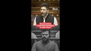 Raghav Chadha calls for compensation for flight delays