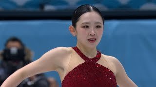 【四大陸フィギュア選手権 2026】女子 ショートプログラム・第2位 青木祐奈選手＜ノーカット＞