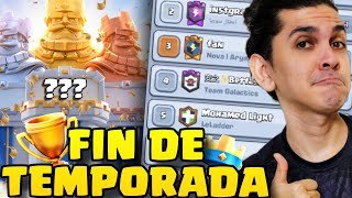 🚨 FIN DE TEMPORADA FT. BETFAS TOP 1 MOHAMED RYLEY IAN TODOS LOS PROS!! 🗣️  😍 #clashroyale #gaming