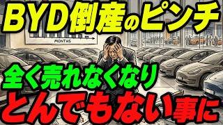 BYDが倒産のピンチ！全く売れなくなりとんでもない事態に