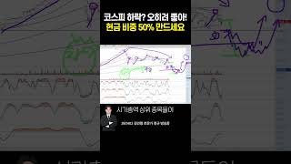 코스피 하락? 오히려 좋아! 현금 비중 50% 만드세요 | 김민형 전문가