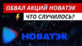 Обвал акций Новатэк ‼️#акцииноватэк #новатэк #устьлуга
