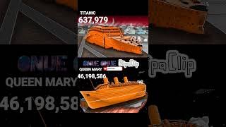 TITANIC and QUEEN MARY SHIPWRECKS 🚢⚓️ +1,000,000 years