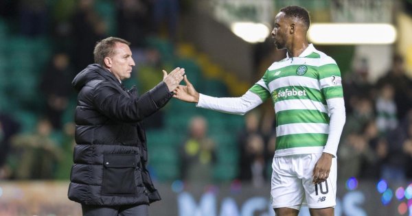 Watch as Moussa Dembele and another ex-Celtic star down Brendan Rodgers