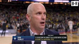 'Are they booing?' Dan Hurley Reacts to Going to National Championship | March Madness 2026