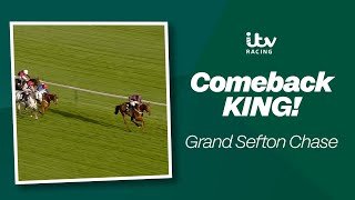 HEARTWARMING COMEBACK! Colonel Harry wins Grand Sefton Chase! | ITV Racing