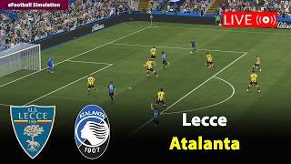 🔴In Diretta- Lecce vs Atalanta | Serie A 2025/26 | Simulazione di eFootball PES21