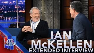 "There's Nothing I Enjoy More Than Acting In The Theater" - Ian McKellen EXTENDED INTERVIEW