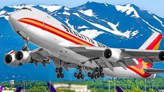 ✈️ 90 STUNNING TAKEOFFS & LANDINGS 🇺🇸 Anchorage Airport Plane Spotting in Alaska [ANC/PANC]