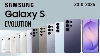 Evolution of Samsung Galaxy S (S1 - S26)