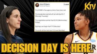 IT'S TIME Kelsey Mitchell Indiana Fever CONTRACT DECISION DAY critical for Caitlin Clark