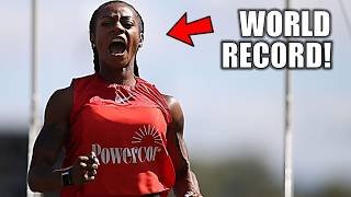 A NEW WORLD RECORD!! || Sha'Carri Richardson JUST MADE HISTORY!