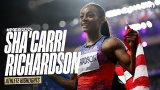 The best of Sha'Carri Richardson at the Olympics 🏃‍♀️