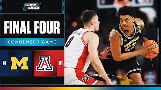 Michigan vs. Arizona - Final Four NCAA tournament extended highlights