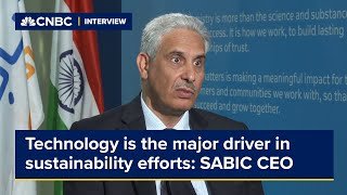 Technology is the major driver in sustainability efforts: SABIC CEO