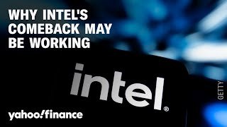 Intel stock hits 52-week high, plus excitement builds over new high-powered laptop chip