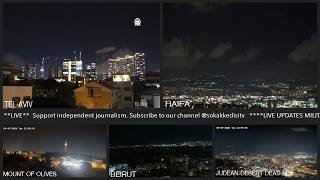 LIVE: Israel and US Attack Iran - Non-Stop Multi-Cam Stream | Tel Aviv, Beirut, Jerusalem, Haifa