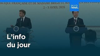 L’info du jour | 3 avril 2026 - Soir