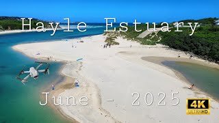 Hayle Estuary at HIGH TIDE and looking almost tropical!! - Cornwall - June 2025