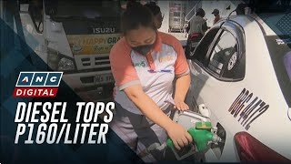 Another big-time oil price hike takes effect; diesel tops P160/liter | ANC
