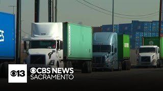 California's surging diesel prices strain small trucking companies