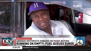 Fuel shortage sparks panic buying in Kenya as queues surge