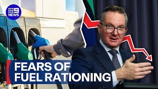 Experts warn fuel rationing could be just days away | 9 News Australia
