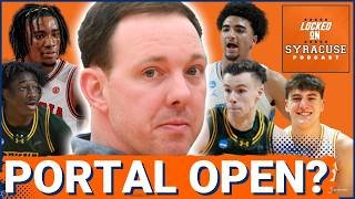 CHAOS: Syracuse Basketball Transfer Portal is OPEN | How will Gerry McNamara CHANGE the 'Cuse?