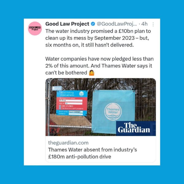 Somehow, though, Thames Water does seem to have plenty of...