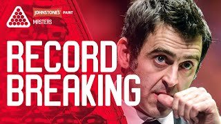 Ronnie O'Sullivan OVERTAKES Stephen Hendry at Alexandra Palace! 😱 | The Masters