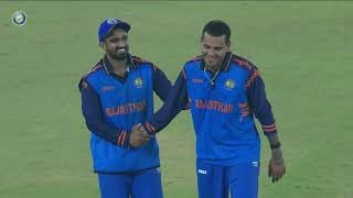 SMAT 2025: Ashok Sharma’s W,W,W – Rajasthan Seal It in Style 🔥🏏