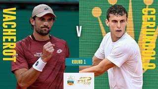 Valentin Vacherot Takes On Juan Manuel Cerundolo | Rolex Monte-Carlo Masters 2026