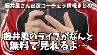 藤井風のライブが無料！？今週末始まるコーチェラ情報をまとめました。