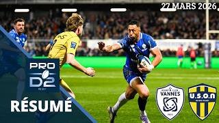 Pro D2 : un FESTIVAL OFFENSIF entre le LEADER Vannes et Nevers - Journée 24 Saison 2025/26
